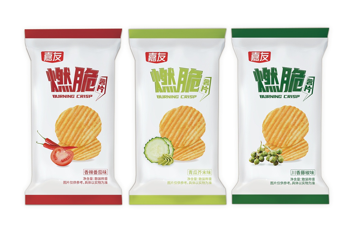 嘉友燃脆薯片